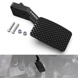 NICECNC Accelerator Pedal Extender Billet Compatible with Can Am X3 2017-2023, Maverick X3 Max Maverick X3 900 HO, Black