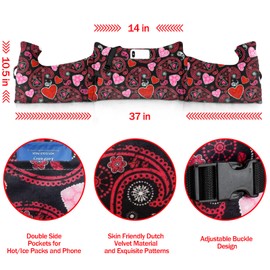 Oplnysw Mastectomy Pillow - Post Surgery Pillow, Breast Pillow for Sleeping After Heart Surgery, Lumpectomy Pillow, Breast Reduction & Augmentation Pillow Double Mastectomy Gifts for Women