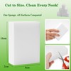 Magic Sponge Eraser, 50Pcs White Melamine Cleaning Sponges, Multi-Use Non-Scratch