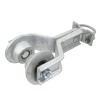 PLUM_FITTINGS Chain Link Single Trolley Assembly for Overhead Slide Gate