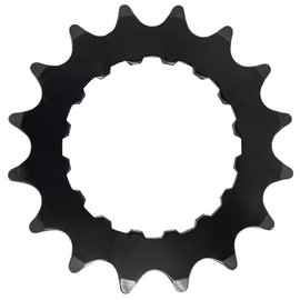 Samox Unisex Adult PD-DM-Gen2 E-Bike Chainring for Bosch GEN 2, for 1/2 x 3/32 & 11/128 Inch Chains, Steel, Black, Number of Teeth: 15
