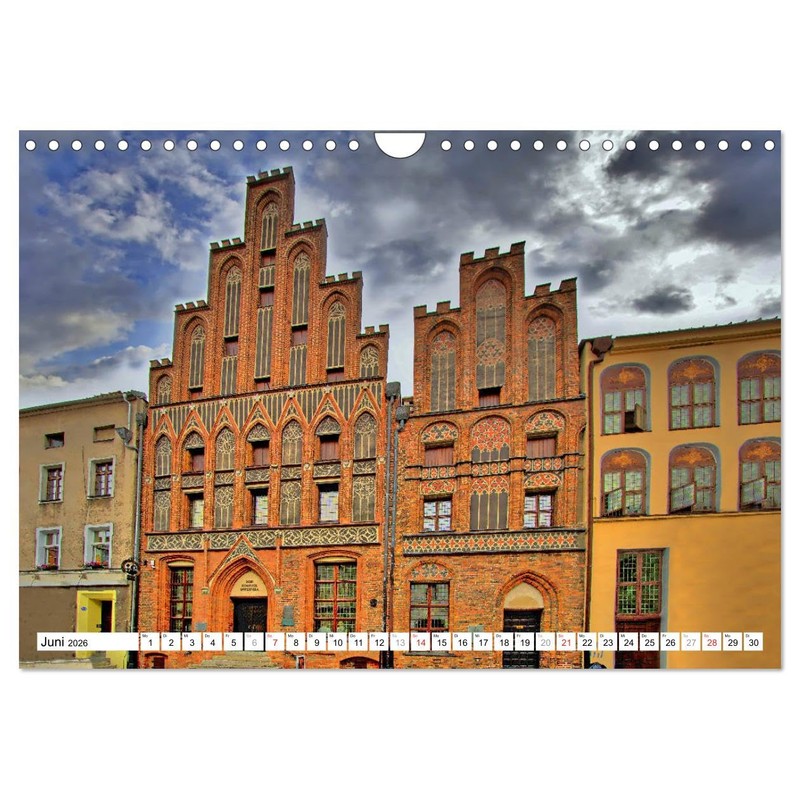 Thorn Torun - Die gotische Altstadt (Wandkalender 2026 DIN A4