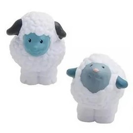 Replacement Parts for Little-People Christmas Nativity Playset - Replacement 2 Sheep Figures ~ Works with FPT07, DPX53, J2404 and Many Other Sets