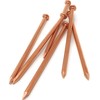 Dubbs Hardware 22-Pack Pure Copper 3.5-Inch Nail Spikes - Heavy-Duty
