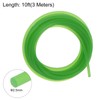 sourcing map Polyurethane Round Belt 2.5 mm Diameter 10 ft