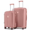 Joyway Luggage Sets 2 Piece PP Hardshell Carry on Suitcase