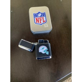 AFCM  Miami Dolphins Refillable Butane Torch Lighter With Factory Tin Gift Box!