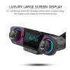 BCSMMCAR 1.3in LED Screen Wireless Bluetooth 4.0 FM Transmitter For