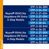 Myard RVH4 Grooved Handrail RVH4 for 4 Step Above 1st