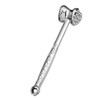 ABOOFAN Heart Shaped Multi-Use Meat Tenderizer Mallet Double-Sided Zinc Alloy