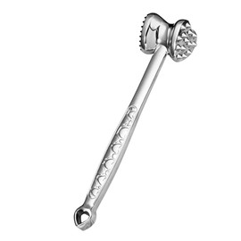 ABOOFAN Heart Shaped Multi-Use Meat Tenderizer Mallet Double-Sided Zinc Alloy Hammer for Steak and Chicken Kitchen Cooking Tool for Home BBQ and Cooking