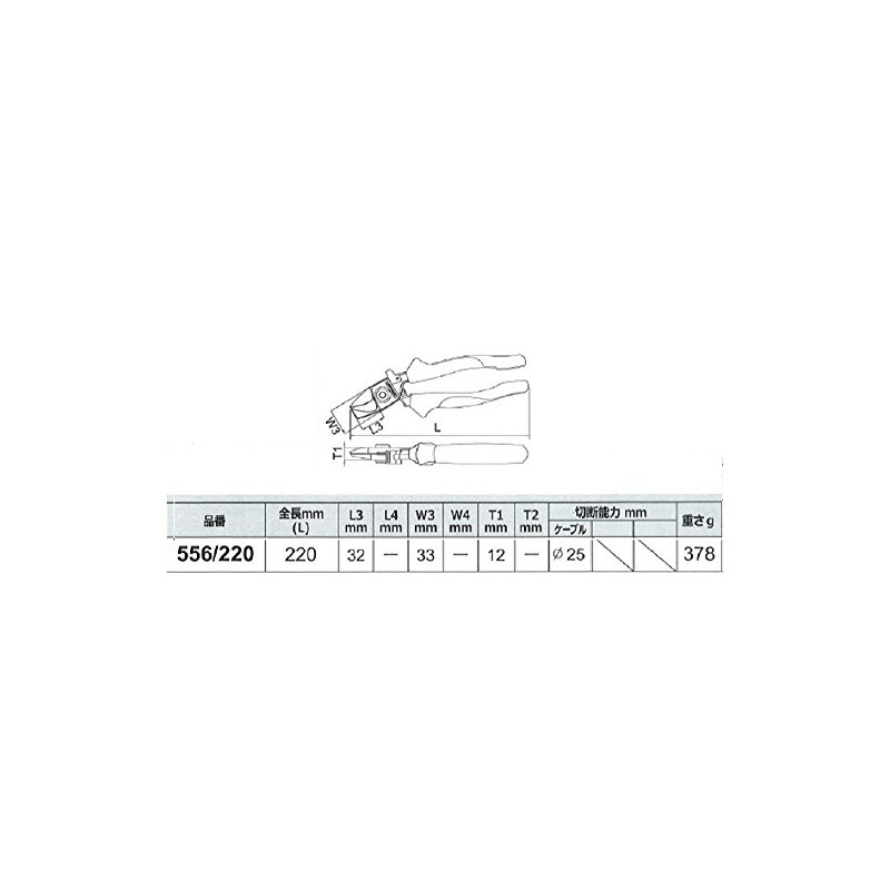 Will Sharky Cable Cutter 556/220