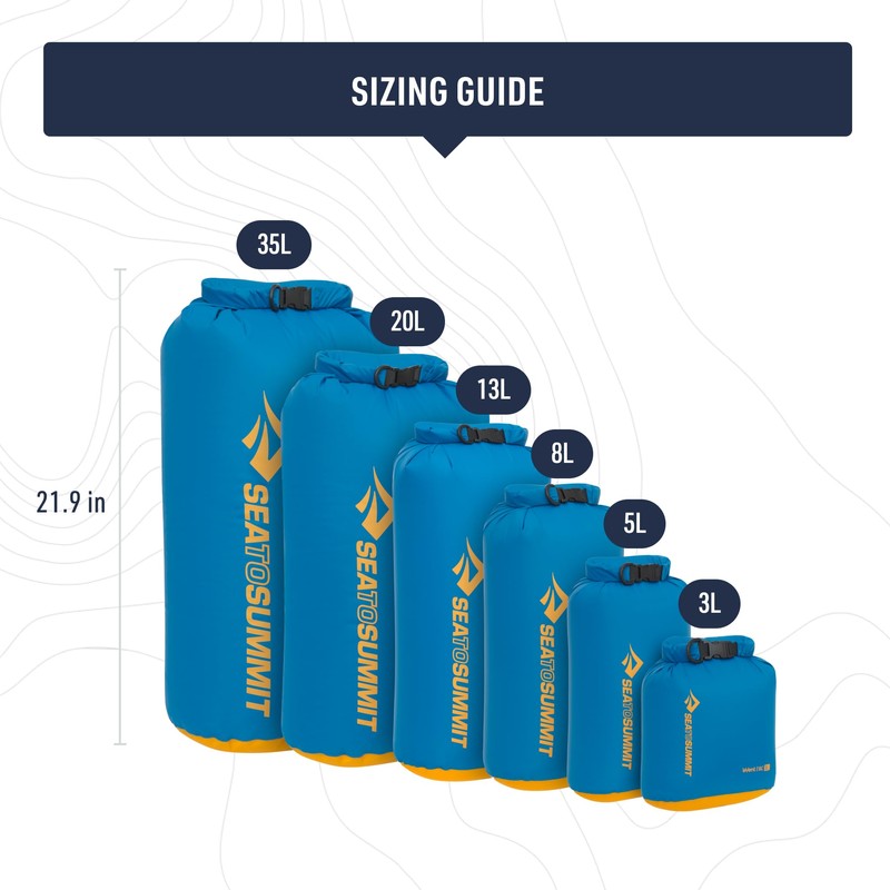 Sea to Summit eVac Dry Bag, Roll-Top Compression Sack, 20