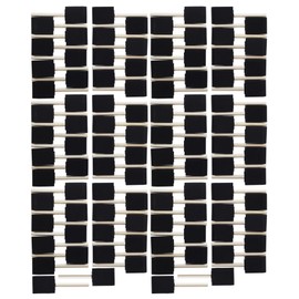 Bates Foam Paint Brushes, 2-Inch, 100 Pack - Sponge & Foam Brushes for Painting, Staining & Mod Podge