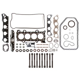 Domestic Gaskets DG-8614922745 Full Gasket Set Head Bolts Compatible With/Replacement For 03-06 Honda Accord Element 2.4L DOHC K24A4