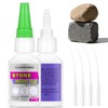 2 Pcs Stone Glue, Fast Drying Super Rock Glue, Strong