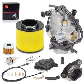 Carburetor & Air Filter Intake Manifold for Honda Foreman 450 TRX450 ES S FE FM 1998-2004 Rancher 350 TRX350 FE FM TE TM 2000-2006