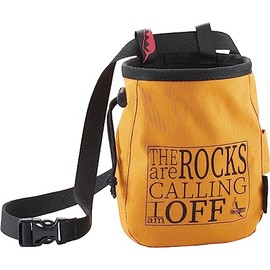 Red Chili Chalk Bag Giant Yellow - Colourful Spacious Chalk Bag, One Size - Colour: Golden Yellow