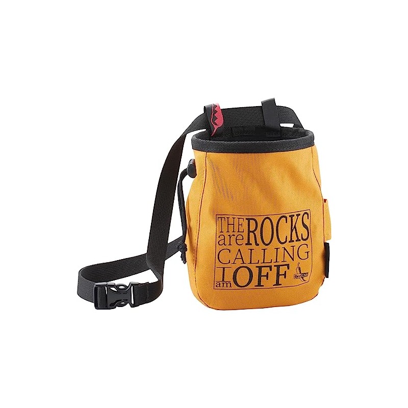 Red Chili Chalk Bag Giant Yellow - Colourful Spacious Chalk