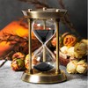 60 Minute Hourglass Sand Timer with Metal Frame, Bronze Big