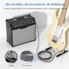 Elebase Paquete de 2 cables TRS para instrumentos de 1/4