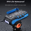 Bicycle Lights Four-in-one Riding Headlight Mobile Phone Holder With Horn