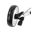 Qwik-Fold Folding Golf Push Cart 4 Wheel with Foot Brake