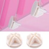 Wire Square Plastic Connectors For Modular Organizer Closet And Wire