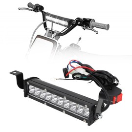 Pit Bike Motorcycle Headlight LED Headlight for CRF110 TTR110 YZ85 CR125 KX65 RM85 RMZ125 Etc Pit Bike with 7/8 Inch Handlebar