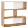 Costway 3-Open Shelf Office Bookcase Bookshelf Storage Organizer w/Anti-Topplin