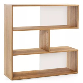 Costway 3-Open Shelf Office Bookcase Bookshelf Storage Organizer w/Anti-Topplin