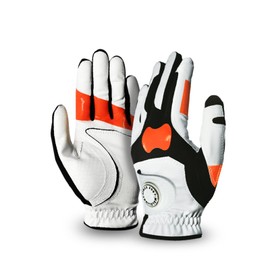 HPLSZCN Men's Left Hand Golf Glove with Joint Knuckle Indicator – Breathable & Anti-Slip Design, Enhanced Grip Performance, Adjustable Closure for Secure Fit – Ideal for Training and Tournaments (L)