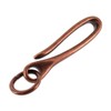 Buckleguy.com B7498 Antique Copper, Fish Hook Key Chain, Solid Brass-LL