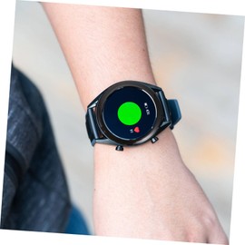 TEHAUX 1 Set Creative Curved Watch Screen Protection Films with Installation Tool Durable Fingerprint Scratch Resistant Easy Clean Surface for Chuangmi