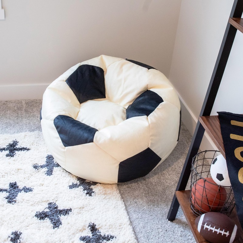 Big Joe Sports Ball Child-Sized Bean Bag Chair for Kids,
