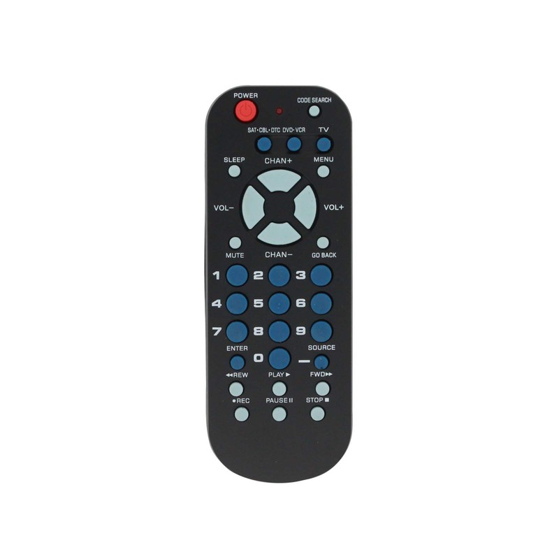 Replacement for RCA 3-Device Universal Remote Control Palm Sized -