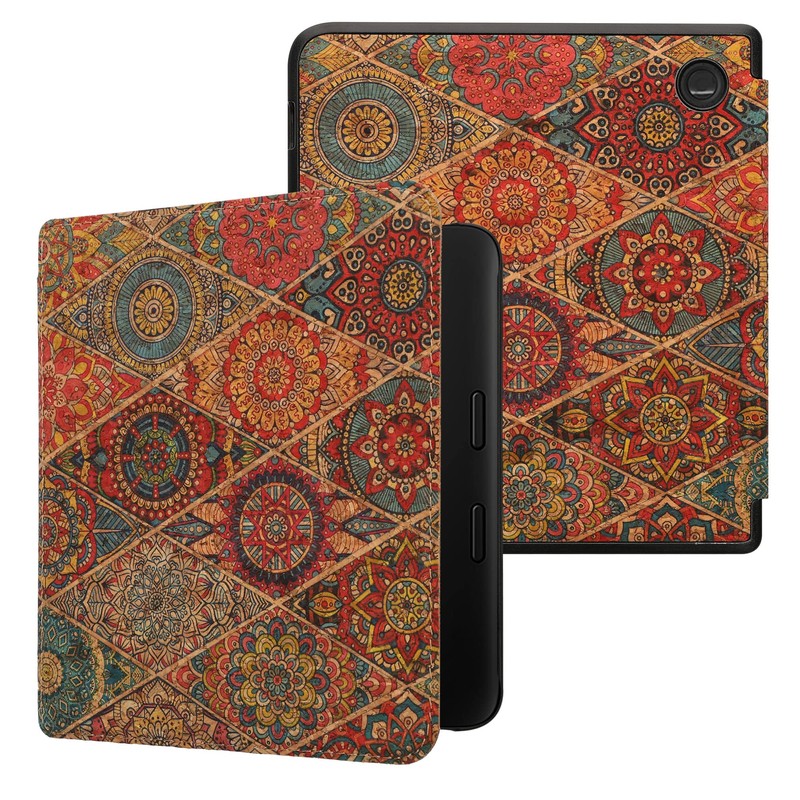 kwmobile Case Compatible with Tolino Vision 6 - Cork eReader