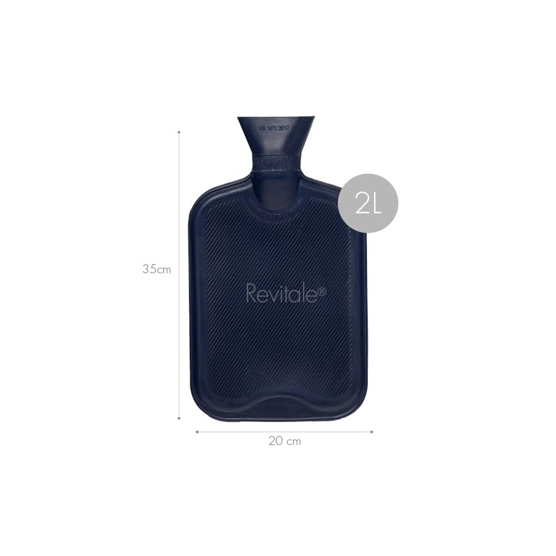 Revitale Revitale Luxury Cosy Faux Fur Pom Pom Hot Water