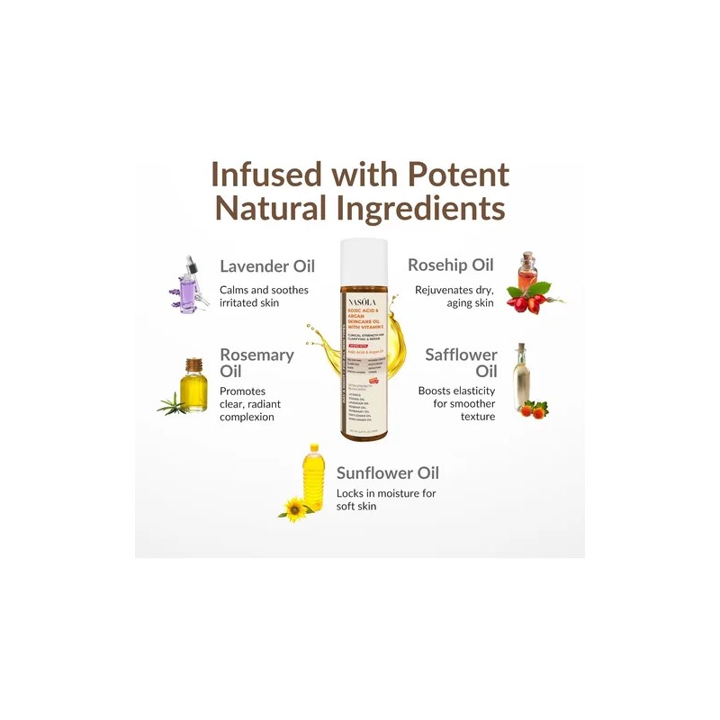 Ácido Kójico Argán Skincare Bio Pure Oil Con Vitamina E