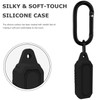 Chanvoo Silicone Case for Go-Tcha with Keychain Carabine (Black)