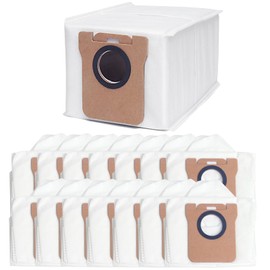 14 Pack Dust Bags Replacement for Dreametech L10s Ultra / L10 Ultra / L20 Ultra Robot Vacuum Accessories Parts