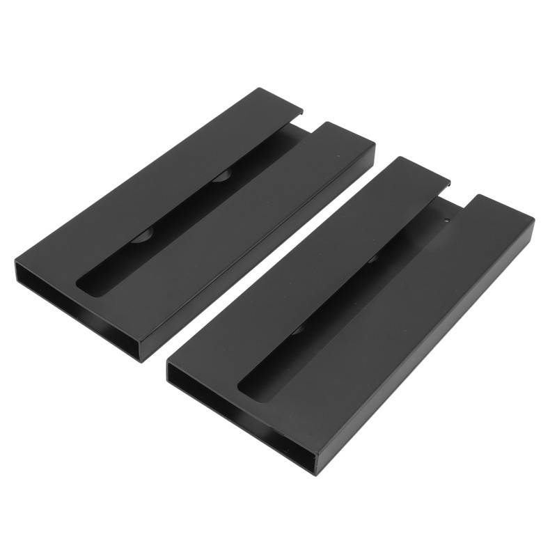 2Pcs Black Red Wine Glass Holder Self Adhesive Plastic Wine
