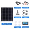 Unbranded 6000 Watts Solar Panel Kit 100A 12V Battery Charger