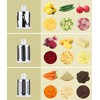 Yoozan Multifunctional Manual Vegetable Slicer, Rotary Cheese Grater with 3