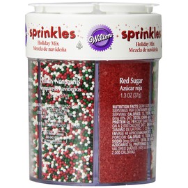 Wilton Holiday Sprinkles Assortment, 6.8 oz.