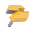 8x57mm Router Bit Bottom Surface Planing Woodworking Milling Cutter