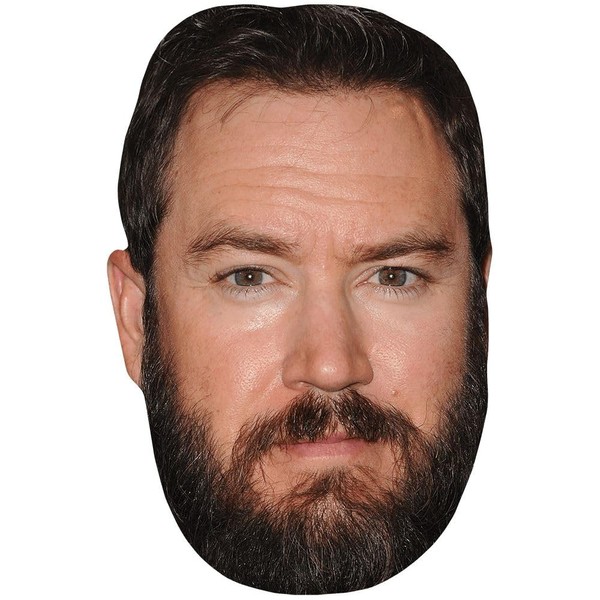 Mark-Paul Gosselaar (Brown Hair) Celebrity Mask, Flat Card Face, Fancy