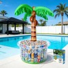 Inflatable Palm Tree Cooler 60" Inflatable Pool Party Bar Inflatable