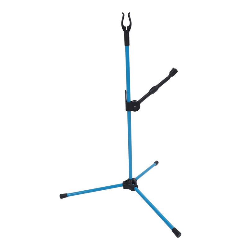 Archery Recurve Bow Stand Holder Adjustable Fiberglass Archery Bow Stand