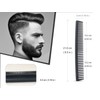 AFT90 Carbon Fiber Cutting Comb, Professional 8.15” Styling Comb, Hairdressing
